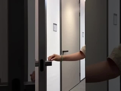 Porta in legno di alluminio