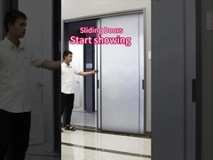 Porta scorrevole di lega di alluminio estremamente stretta