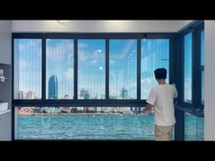 Finestra piegante di alluminio