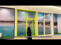 finestra della stoffa per tendine