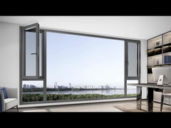 finestra di alluminio della stoffa per tendine